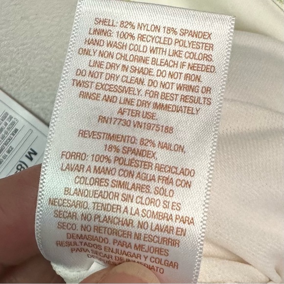 Shade & Shore Women’s Tropical Leaf Print Swimsuit Size M - Picture 6 of 6